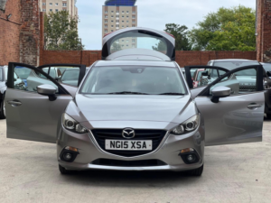 2015 Mazda Mazda3 2.0 Skyactiv-G Se Nav Euro 5 (s/s) 5dr in Silver — image 6