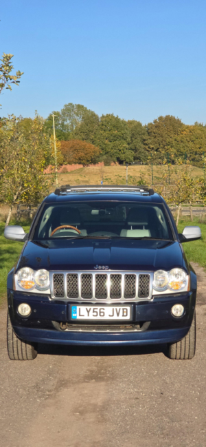 2007 Jeep Grand Cherokee 3.0 Crd Overland SUV 5dr Diesel Automatic 4WD (270 G/km, 215 Bhp) in Blue — image 3