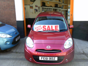 2011 Nissan Micra 1.2 12v Acenta in Red — image 2