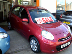 2011 Nissan Micra 1.2 12v Acenta in Red — image 3
