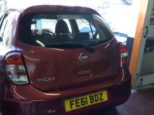 2011 Nissan Micra 1.2 12v Acenta in Red — image 5