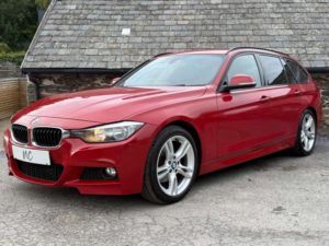 2013 BMW 3 Series 2.0 320d M Sport Touring Auto 5dr in Red — image 2