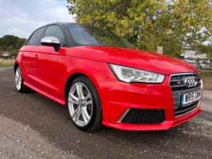 2015 Audi S1 2.0 Tfsi Sportback Quattro Euro 6 (s/s) 5dr in Red — image 3