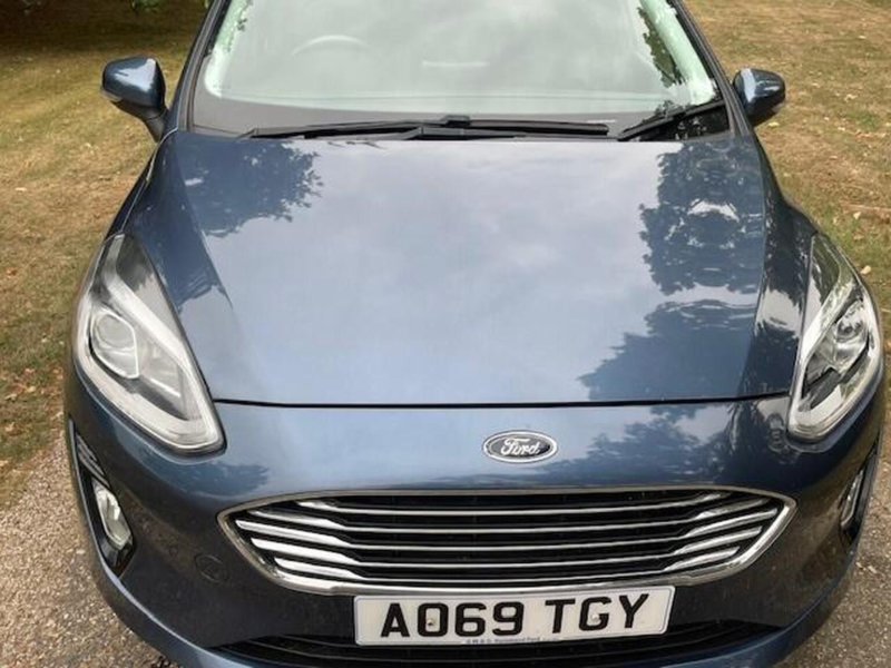 2020 Ford Fiesta 1.0t Ecoboost Titanium Auto Euro 6 (s/s) 5dr in Blue — image 1