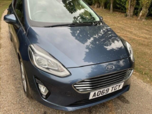 2020 Ford Fiesta 1.0t Ecoboost Titanium Auto Euro 6 (s/s) 5dr in Blue — image 2