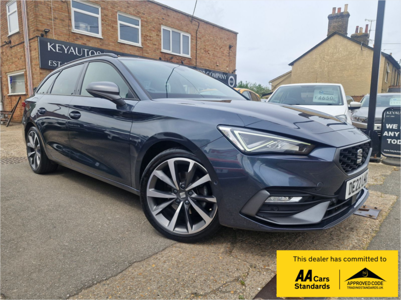 2022 SEAT Leon 1.5 Etsi Mhev Fr Sport Estate 5dr Petrol Hybrid DSG Euro 6 (s/s) (150 Ps) in Grey — image 1