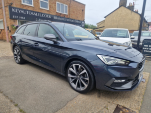 2022 SEAT Leon 1.5 Etsi Mhev Fr Sport Estate 5dr Petrol Hybrid DSG Euro 6 (s/s) (150 Ps) in Grey — image 2