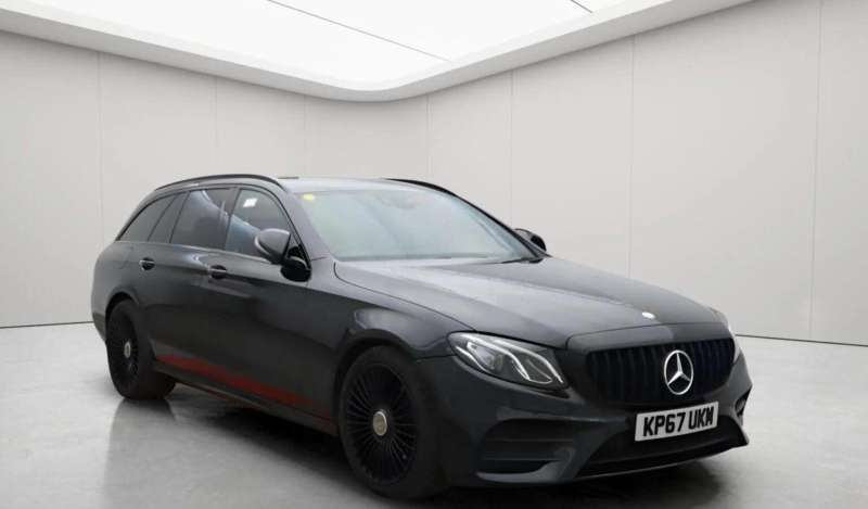 2017 Mercedes-Benz E Class 2.0 E220d Amg Line G-Tronic+ Euro 6 (s/s) 5dr in Black — image 1