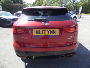 2017 Jaguar F-Pace 3.0 D300 V6 S Auto AWD Euro 6 (s/s) 5dr in Red — image 6