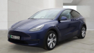 2022 Tesla Model Y (dual Motor) Long Range SUV 5dr Electric Auto 4wde (384 Bhp) in Blue — image 2