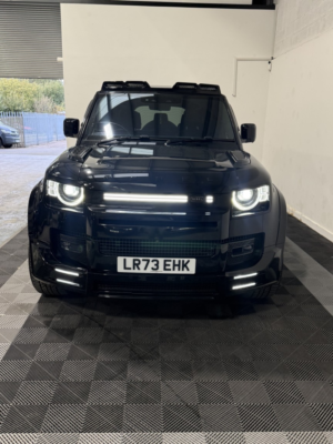 2023 Land Rover Defender 110 3.0 D300 Mhev X-Dynamic Hse in Black — image 2
