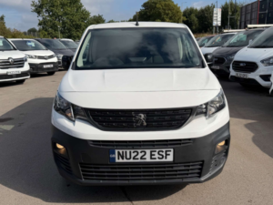 2022 Peugeot Partner 1.5 Bluehdi 1000 Professional Premium Standard Panel Van 5dr Diesel Manual Swb Euro 6 (100 Bhp) in White — image 2