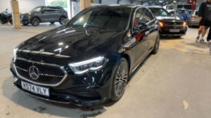 2024 Mercedes-Benz E Class 2.0 E300e 25.4kwh Amg Line (premium Plus) Saloon 4dr Petrol Plug-In Hybrid G-Tronic Euro 6 (s/s) (313 Ps) in Black — image 3