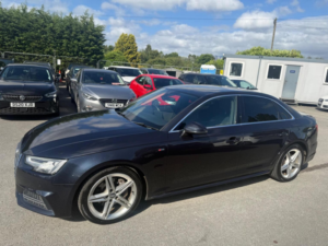 2017 Audi A4 2.0 Tdi Ultra S Line Euro 6 (s/s) 4dr in Blue — image 3