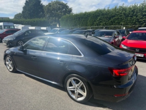 2017 Audi A4 2.0 Tdi Ultra S Line Euro 6 (s/s) 4dr in Blue — image 4