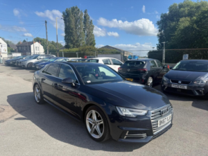 2017 Audi A4 2.0 Tdi Ultra S Line Euro 6 (s/s) 4dr in Blue — image 5