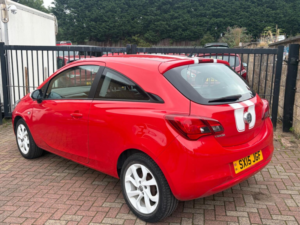 2015 Vauxhall Corsa 1.2i Sting Euro 6 3dr in Red — image 2