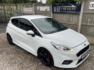2018 Ford Fiesta 1.0t Ecoboost St-Line Euro 6 (s/s) 3dr in White — image 2