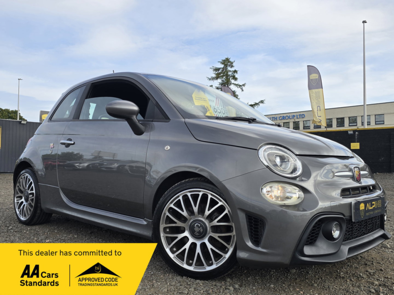 2017 Abarth 595 1.4 T-Jet Hatchback 3dr Petrol Manual Euro 6 (145 Ps) in Grey — image 1