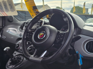 2017 Abarth 595 1.4 T-Jet Hatchback 3dr Petrol Manual Euro 6 (145 Ps) in Grey — image 3