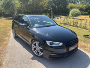 2014 Audi A3 1.6 Tdi S Line Hatchback 3dr Diesel Manual Euro 6 (s/s) (110 Ps) in Black — image 3