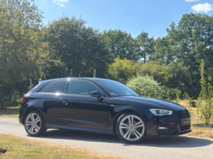 2014 Audi A3 1.6 Tdi S Line Hatchback 3dr Diesel Manual Euro 6 (s/s) (110 Ps) in Black — image 4