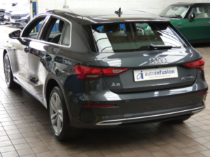2023 Audi A3 1.4 Tfsie 40 Sport Sportback 5dr Petrol Plug-In Hybrid S Tronic Euro 6 (s/s) 13kwh (204 Ps) in Grey — image 3