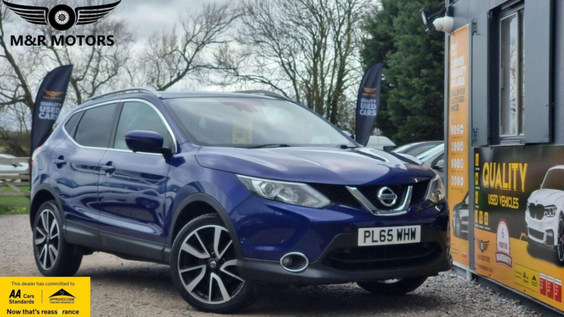 2015 Nissan Qashqai 1.2 Dig-T Tekna 2WD Euro 6 (s/s) 5dr in Blue — image 1