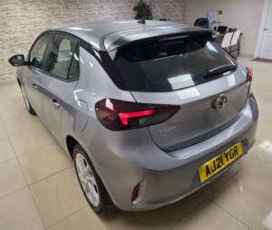 2021 Vauxhall Corsa 1.2 Se Hatchback 5dr Petrol Manual Euro 6 (75 Ps) in Grey — image 4