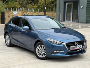2017 Mazda Mazda3 2.0 Skyactiv-G Se-L Nav Auto Euro 6 (s/s) 5dr in Blue — image 5