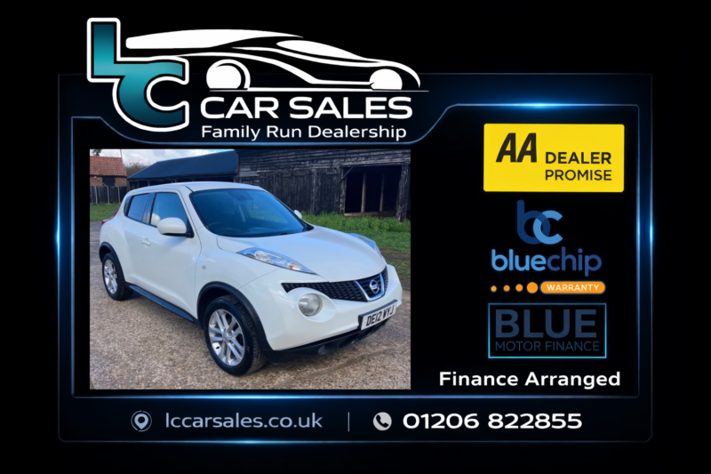 2012 Nissan Juke 1.6 Acenta Premium in White — image 1