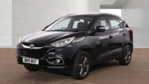 2015 Hyundai Ix35 1.7 Crdi Se SUV 5dr Diesel Manual Euro 5 (115 Ps) in Black — image 2