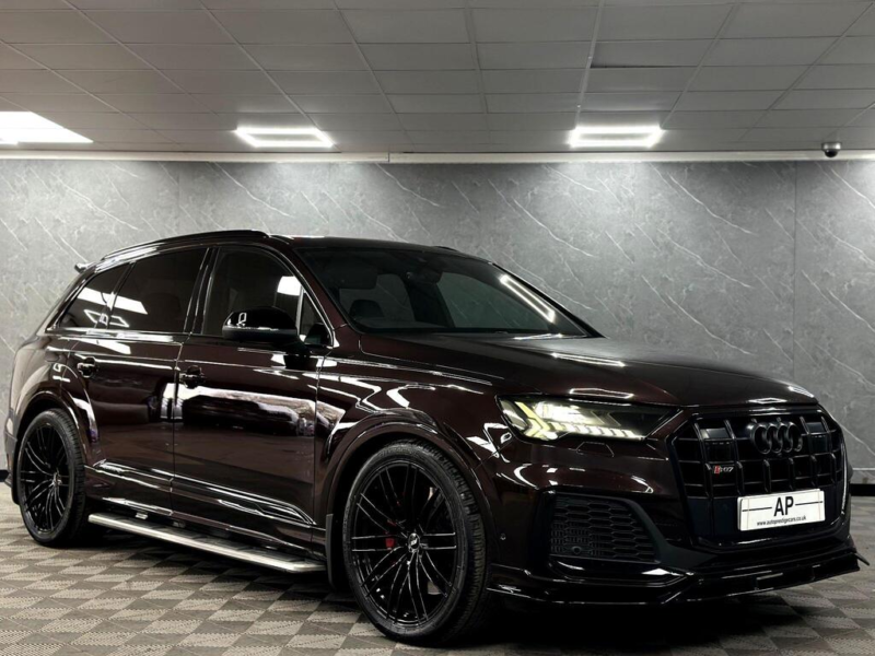 2021 Audi Sq7 4.0 Tfsi V8 Tiptronic Quattro Euro 6 (s/s) 5dr in Brown — image 1