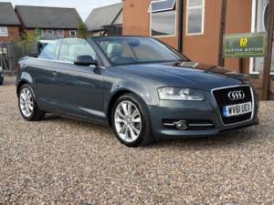 2011 Audi A3 Cabriolet 2.0 Tdi Sport S Tronic Euro 5 (s/s) 2dr in Grey — image 5