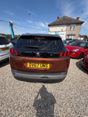 2017 Peugeot 3008 1.6 Bluehdi Allure Euro 6 (s/s) 5dr in Bronze — image 4
