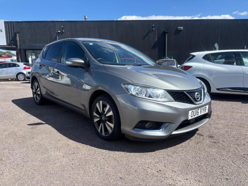 2016 Nissan Pulsar 1.2 Dig-T N-Tec Euro 6 (s/s) 5dr in Grey — image 1