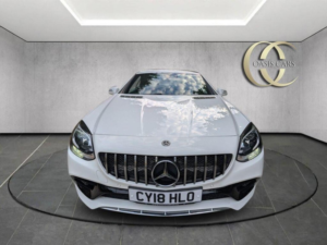 2018 Mercedes-Benz Slc 2.0 Slc300 Amg Line G-Tronic Euro 6 (s/s) 2dr in White — image 4