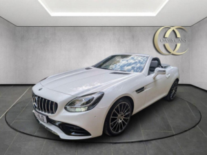 2018 Mercedes-Benz Slc 2.0 Slc300 Amg Line G-Tronic Euro 6 (s/s) 2dr in White — image 5