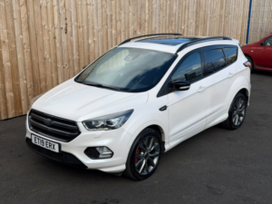 2019 Ford Kuga 2.0 Tdci Ecoblue St-Line Edition in White — image 2