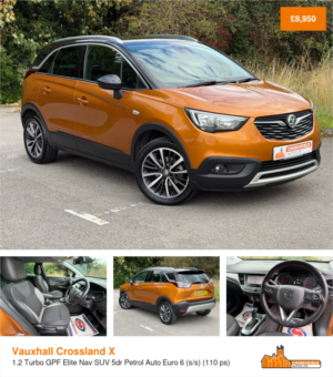 2018 Vauxhall Crossland X 1.2 Turbo Gpf Elite Nav SUV 5dr Petrol Auto Euro 6 (s/s) (110 Ps) in Orange — image 2