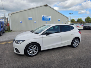 2018 SEAT Ibiza 1.0 Tsi Fr Euro 6 (s/s) 5dr in White — image 3