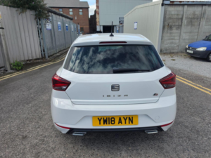 2018 SEAT Ibiza 1.0 Tsi Fr Euro 6 (s/s) 5dr in White — image 5