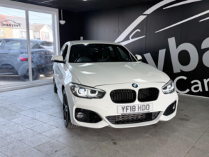 2018 BMW 1 Series 1.5 118i M Sport Shadow Edition Euro 6 (s/s) 5dr in White — image 5
