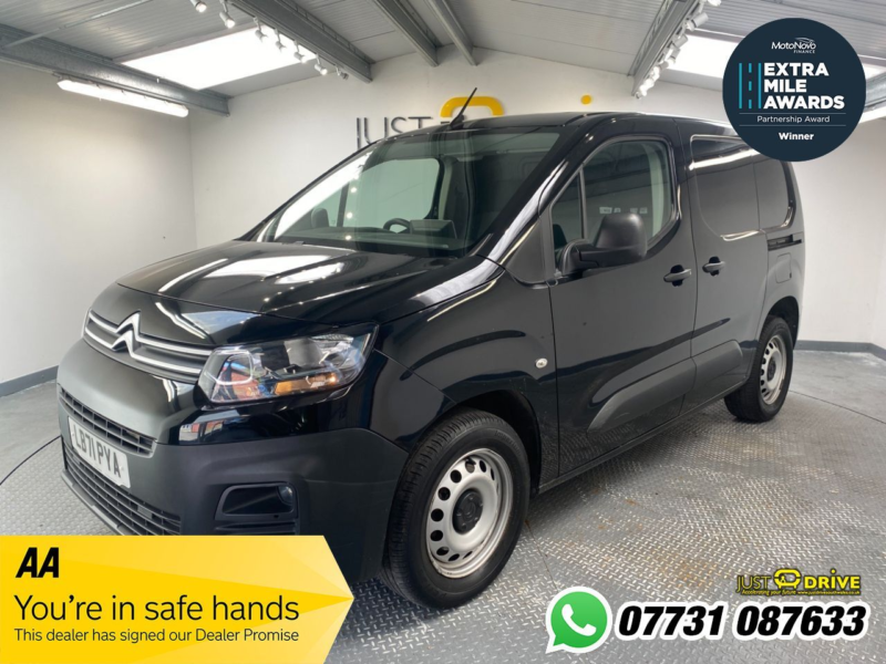 2022 Citroen Berlingo 1.5 Bluehdi 1000 Worker M Pro Panel Van 5dr Diesel Manual Swb Euro 6 (s/s) (100 Ps) in Black — image 1