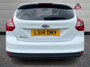 2014 Ford Focus 1.6 Tdci Zetec Navigator in White — image 3