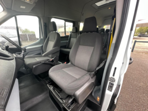 2014 Ford Transit 2.2 Tdci 460 Hdt L4 H3 4dr (18 Seats) in White — image 2