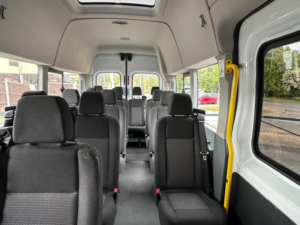 2014 Ford Transit 2.2 Tdci 460 Hdt L4 H3 4dr (18 Seats) in White — image 3