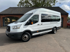 2014 Ford Transit 2.2 Tdci 460 Hdt L4 H3 4dr (18 Seats) in White — image 5