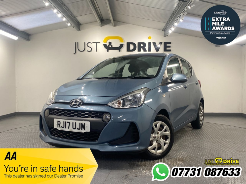 2017 Hyundai I10 1.0 Blue Drive Se Hatchback 5dr Petrol Manual Euro 6 (s/s) (66 Ps) in Blue — image 1