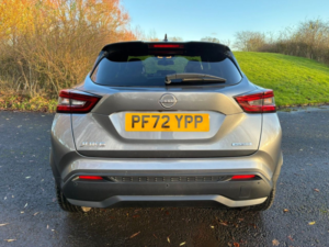 2023 Nissan Juke 1.6 Tekna SUV 5dr Petrol Hybrid Auto Euro 6 (143 Ps) in Grey — image 6